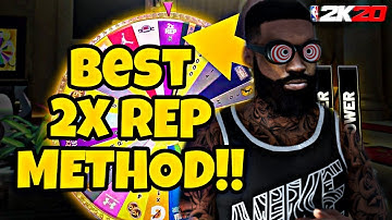 *NEW* HOW TO HIT 2X REP EVERY TIME! REP UP FASTER!! BEST METHOD ON NBA 2K20!