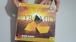 How to solve 2 Piece Pyramid Puzzle | Brain Teaser Pyramid Puzzle Vol-1