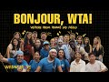 French business students visit the studio  wednesdays at wta