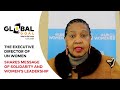 UN Women Shares A Message of Solidarity and Women’s Leadership | Global Goal: Unite for Our Future