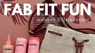 FAB FIT FUN SUMMER 2024 BOX | unboxing & review