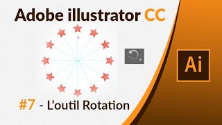 Illustrator CC #7 - L'outil Rotation - YouTube
