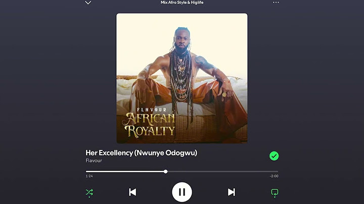 Flavour::Her Excellency (Nwunye Odogwu)  (Speed Up)