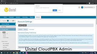 CloudPBX Admin Training