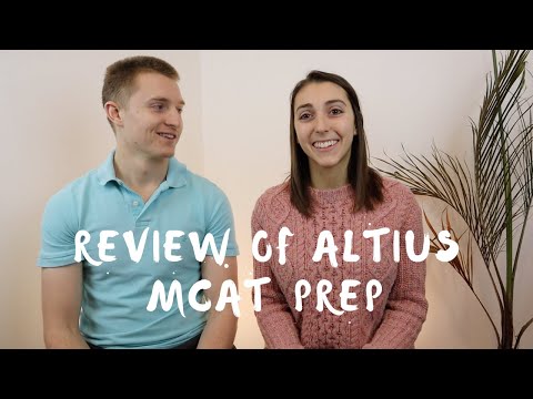 Honest Review of ALTIUS MCAT Prep Review