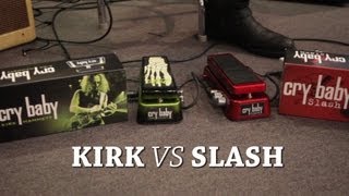 Video thumbnail of "Kirk Hammett vs Slash Wah Showdown"