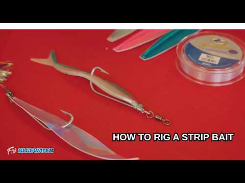 How to Rig Bonito Strip Baits for Trolling. Complete Process and Rig Explained