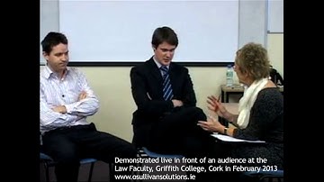 Mediation Demonstration - Getting to Underlying Interests - full version