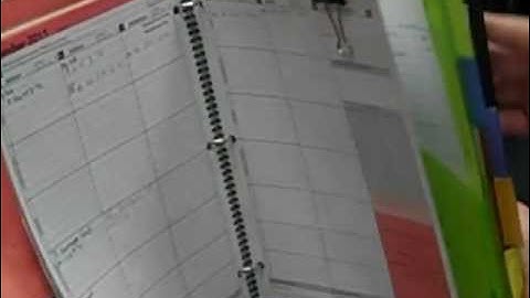 How to organize your binder