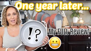 I used Caraway Cookware for ONE YEAR... Here's my HONEST review!