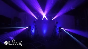 ADJ Airstream DMX Bridge Test light show - DJ Linx