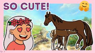 Horses of Hoofprint Bay Demo Finale | Our First Foal 💕
