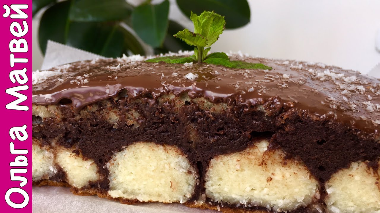 Творожный Торт с Кокосовой Стружкой Готовим с Каналом "Наша Кухня" | Chocolate Cheesecake