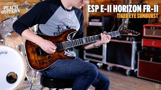 No Talking...Just Tones | ESP E-II Horizon FR-II | Tiger Eye Sunburst