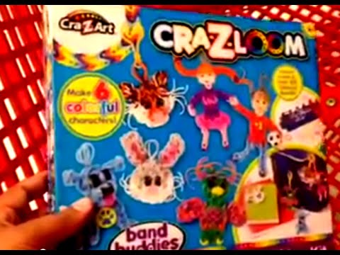 RAINBOW LOOM [CrazLoom by CrazArt] Band Buddies CRAZY CHARACTER FIGURE  MAKING KIT 