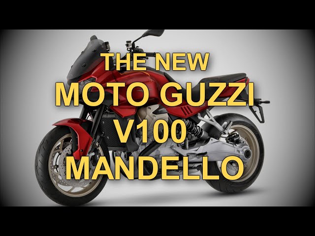 Moto Guzzi V100 Mandello (2022) : voici la nouvelle et prometteuse