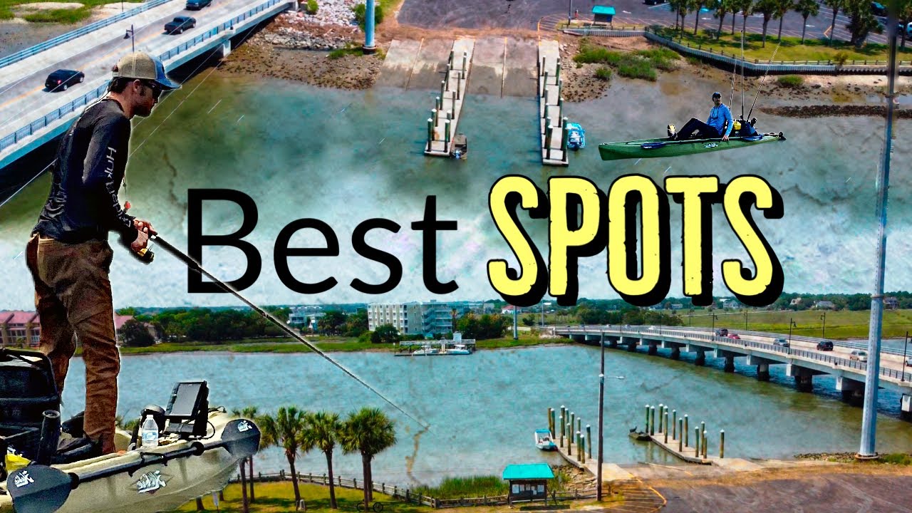 Top 5 Charleston Fishing spots Public Boat Ramps 4 kayaks YouTube