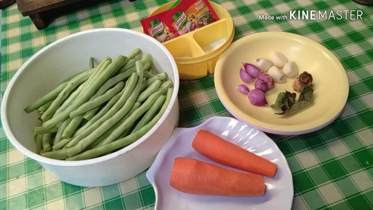 Cara dan resep tumis buncis wortel - YouTube