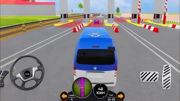 Mini Bus Driving Game 3D Part 2 | Extreme Bus Simulator Gameplay | New Android Bus Game 2025