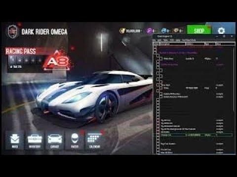 How to hack Asphalt 8 v7.6.11.0 Cheat Table Hack Everthing For PC