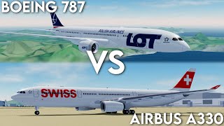 Airbus A330 vs Boeing 787! Which is Better? (Project Flight)