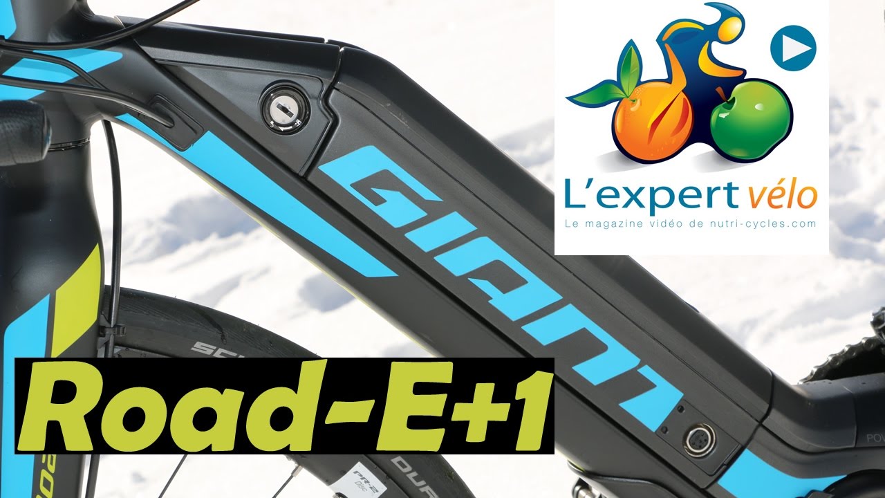 Test du vélo électrique Giant Road E+1 : Vive les cols ! - YouTube