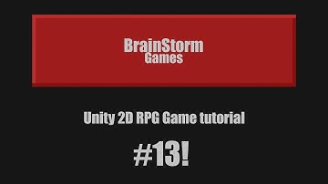 Unity 2D Top Down RPG - Episode 13