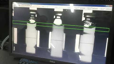 Semi automatic visual inspection machine for vial