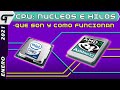 CPU: Nucleos e Hilos - Explicación sencilla