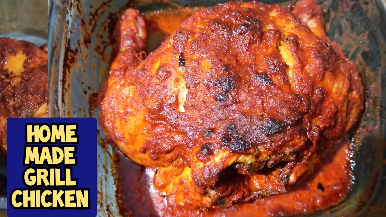 Grilled Chicken in Oven | Quick Indian Recipes