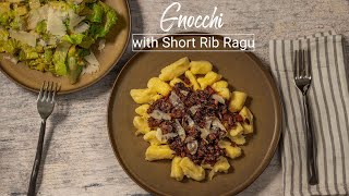 Homemade Gnocchi with Beef Short Rib Ragu - Easy to Make Gnocchi and Short Rib Ragu by Austin Eats 4,189 views 2 years ago 7 minutes, 16 seconds
