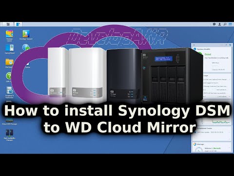 How to install Synology DSM to WD Cloud Mirror