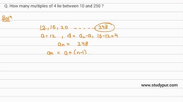 How many multiples of 4 lie between 10 and 250 ?