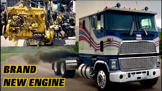 My Ford Cabover is Running Again! Full Engine Swap