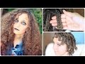 Zombie Cheerleader | Hair Pin Curls | Halloween Hairstyles