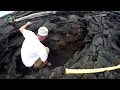 Digging Thru Layers Of Lava On My Lava Lot In Hawaii