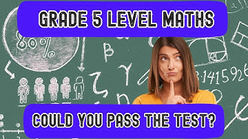 Are You Smarter Than a 5th Grader? | Math Quiz Edition | The Quiz Whiz