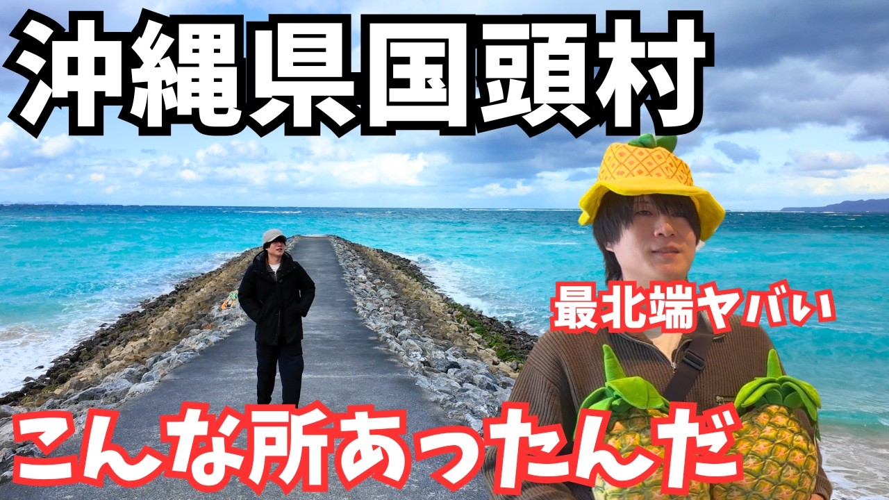 【沖縄旅行】最北端の秘境へ！国頭村のグルメと観光を巡るドライブ旅が最高すぎた｜沖縄旅行vlog