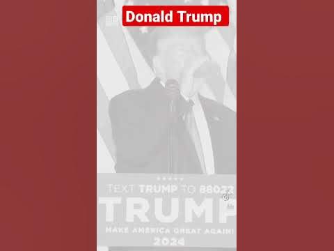 Donald Trump President Of The United States 2024