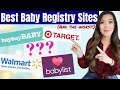BEST BABY REGISTRY SITES 2021 & How To Get FREE BABY STUFF From Them  | Where To Register For Baby
