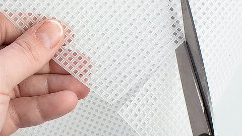 #short ,how to cut plastic canvas in different size /plastic canvas crafts /genius ideas