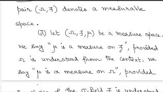 Lecture 06 : Measures and Measure spaces