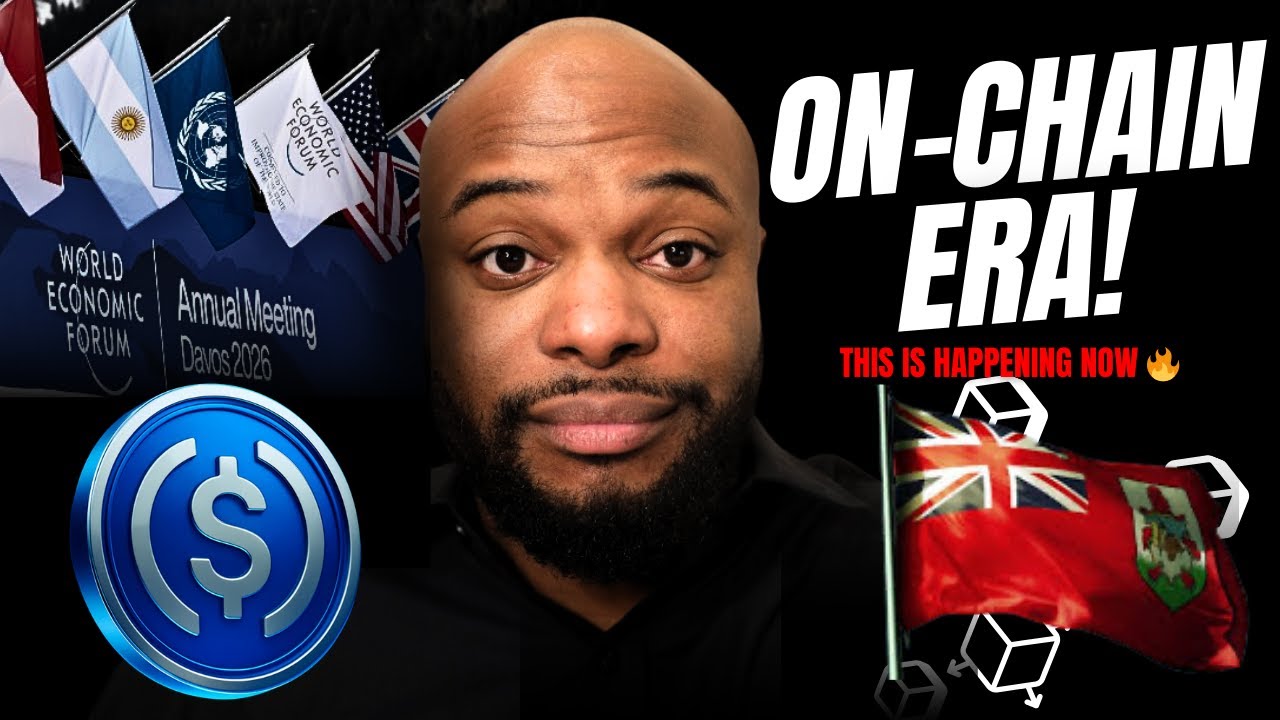 AN ENTIRE COUNTRY WENT ON-CHAIN AT DAVOS ( NO ONE IS TALKING ABOUT IT)