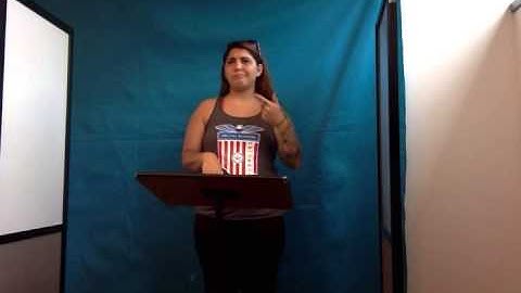 ASL MIDTERM PRODUCTION