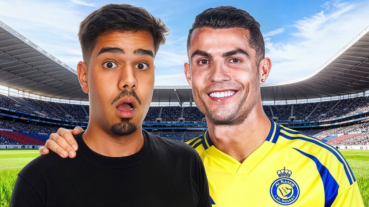 M-am întâlnit cu Cristiano Ronaldo…