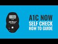 A1c now self check  how to use