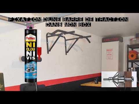 Installation d’une barre de traction dans mon box / garage (Mancave v2)