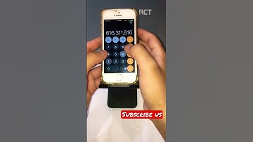 iPhone calculator tip! #shorts #iphonetips #foryou