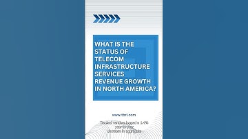 What is the status of #telecom infrastructure services revenue growth in #NorthAmerica?
