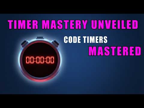 8    Mastering Software Timers